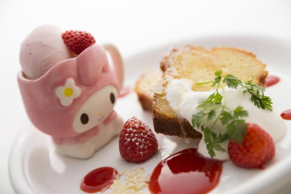 น่ารักคิขุ กับ ร้านกาแฟ My Melody Cafe ที่โตเกียว ประเทศญี่ปุ่น